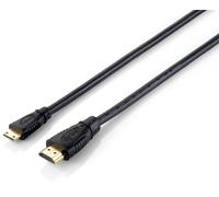 Equip High Speed HDMI Cable HDMI Type A->miniHDMI Type C S/S, 1.00 m 1,00 m