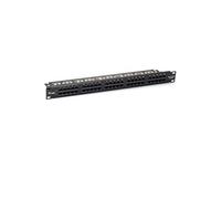 Equip Panneau de brassage 125295 - 50 ports ISDN Cat3 1U 19" Noir