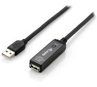 Equip Kabel USB-A 2.0 -> A Verl. St/Bu 10.00m 480Mbps akt.sw