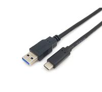 Equip Kabel USB-A 3.2 -> C St/St 2.00m 3A/20V sw