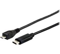 Equip Kabel USB-C 2.0 -> micro B St/St 1.00m schwarz Polybeutel