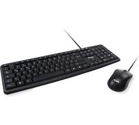 Equip Kabelgebundene Kombi Keyboard+Mouse, schwarz, deutsch