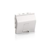 Equip Keystone Insert et cadre de protection 22 x 45 mm, 1 port, blanc pur.