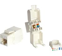 Equip Keystone Jack ungeschirmt Cat6 LSA wzf.8Stk sw