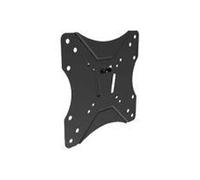 equip 650402 42 Noir - Support mural pour écran plat (75 x 75,100 x 100,200 x 100,200 x 200 mm, noir, -7,5 - 7,5 °, -25 - 25 °, acier, ce)