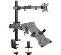 equip - Kit de montage - pour écran LCD / ordinateur portable - Taille d'écran : 13"-32" - montrable sur bureau
