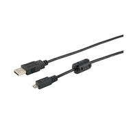 Equip Life - Câble USB - Micro-USB de type B (M) pour USB (M) - USB 2.0 - 1 m - noir