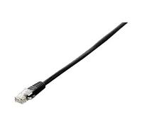 Equip Life - Cordon de raccordement - RJ-45 (M) pour RJ-45 (M) - 25 cm - UTP - CAT 6 - moulé, bloqué - noir