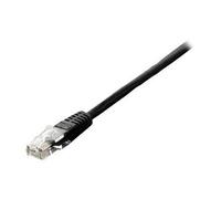 Equip Life - Cordon de raccordement - RJ-45 (M) pour RJ-45 (M) - 50 cm - UTP - CAT 6 - moulé, bloqué - noir