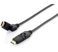 Equip Life High Speed HDMI Cable with Ethernet - video/audio/network cable - HDM