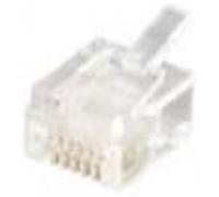Equip Fiches modulaires Western RJ12 6P6C – Lot de 100
