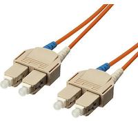 Equip LWL Patchkabel SC->SC 10.00m Multimode Duplex OM1 or Polybeutel