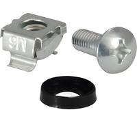 Equip M6 Käfigmuttern- & Schraubensatz 50Stk silber