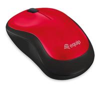 Equip Mini Souris Optique sans Fil Rouge
