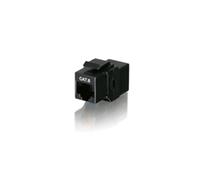 Equip Module Keystone 125579 Noir, Contacts Plaqué Or, Dimensions 15x33x20mm, Poids 75g, Conforme Code SH 85369010