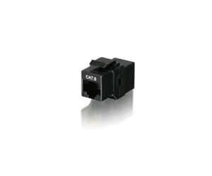 Equip Module Keystone 125579 Noir, Contacts Plaqué Or, Dimensions 15x33x20mm, Poids 75g, Conforme Code SH 85369010