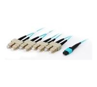 Equip MTP-SC 50-125μm 3.0m, 3 m, OM4, MTP, 4x SC, Cyan G