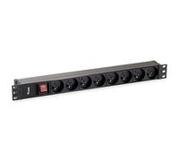 Equip Multiprise 19" 1U – 8 prises CEE7/5 – 1,8 m