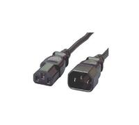 Equip 112100 Noir 1,8 m Coupleur C13 Coupleur C14