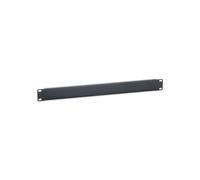 Equip Panneau Caché 1U Rack 19" (48.3cm) Noir 482.6x11.6x44.5mm - Acier, Conforme CE/RoHS - Réf. 327503