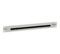 Equip Panneau de Brassage 25 Ports x Cat3 19" 1HE RNIS Clair
