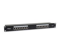 Equip 326417 Panneau de Patch 16 Ports Cat.6 Noir