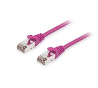 Equip Patch Cable Cat6A S/FTP 2x RJ45 0.15 m Purple