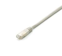 Equip Patch Cable Cat6A S/FTP 2xRJ45 1.0m LSZH Grey Pack of 10