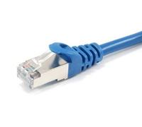 equip Cordon de raccordement RJ-45 (M) pour RJ-45 (M) 20 m SFTP, PiMF CAT 6a moulé, bloqué bleu G