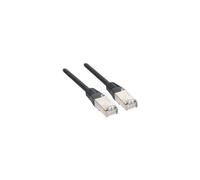 equip patch cord (e') S/FTP 2xRJ45 Cat.6 250MHz black 2,0m