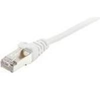 equip - Patch-Kabel - RJ-45 (M) zu RJ-45 (M) - 10 m - SFTP, PiMF - CAT 6 - halogenfrei, geformt, ohne Haken, verseilt - weiß (Packung mit 9)