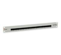 Equip Patch Panel 25 Ports x Cat3 19 Inch 1HE ISDN Light Grey 25 ports lightgrey