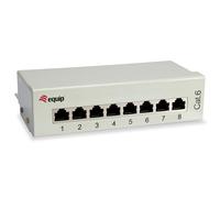Equip Patch Panel 8x RJ45 Cat6 10 Inch Table Housing