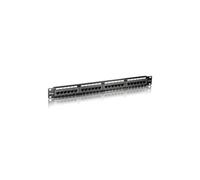 equip Patch Panel - Tableau de connexions - CAT 5e - UTP - RJ-45 X 24 - noir - 1U - 19