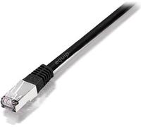 Equip Patchkabel Cat5e Crossov. SF/UTP 2xRJ45 5.00m sw PVC Polybeutel
