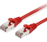 Equip Patchkabel Cat6 S/FTP 2xRJ45 3.00m rot LSZH Polybeutel