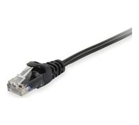 Equip Patchkabel Cat6 U/UTP 2xRJ45 0.15m schwarz