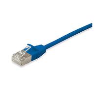 Equip Patchkabel Cat6A F/FTP 2xRJ45 20.00m blau Slim LSZH