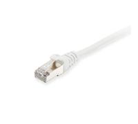 Equip Patchkabel Cat6A S/FTP 2xRJ45 0.15m weiß