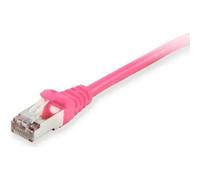 Equip Patchkabel Cat6A S/FTP 2xRJ45 20.00m pink LSZH Polybeutel