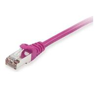 Equip Patchkabel Cat6A S/FTP 2xRJ45 30.00m lila LSZH Polybeutel