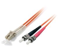 Equip Patchkabel LC->ST 5.00m Singlemode Duplex OS2 gelb Polybeutel