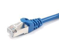 Equip Patchkabel RJ45 S/FTP Cat6 (SSTP) PIMF HF Polybeutel 15,00 m Blau 15,00 Me