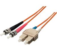 Equip Patchkabel ST->SC 2.00m Singlemode Duplex OS2 gelb Polybeutel