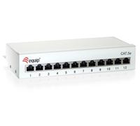 EQUIP 227362 - Tableau de connexion, 8 ports, Cat. 6, blindé, bureau