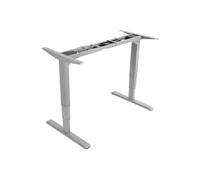Equip Pied de bureau électrique DualMotor gris Max125kg lite Retail