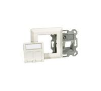 equip - Plaque murale encastrable - blanc pur