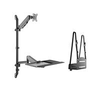 Equip 650170 Supporto a Parete per Monitor 17-32" VESA 100x100 8kg Regolabile