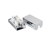 Equip Prise de raccordement Cat6 blindée Premium argent Polybag
