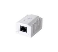 equip - Prise pour montage en surface - CAT 5e - UTP - RJ-45 - RAL 9003, blanc signal